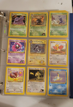 Pokemon 200+ Card Lot Binder Base Set Through Neo Destiny Some Holo/1st Editions - Image 1