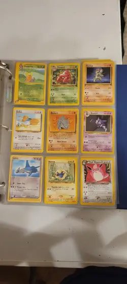 Pokemon 200+ Card Lot Binder Base Set Through Neo Destiny Some Holo/1st Editions - Image 3