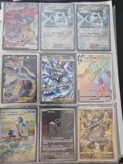 Pokemon TCG Binder Card Lot Pikachu Lugia Gengar Team Rocket Fossil Holo - Image 2