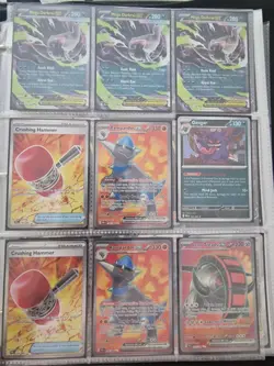 Pokemon TCG Binder Card Lot Pikachu Lugia Gengar Team Rocket Fossil Holo - Image 3