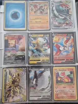 Pokemon TCG Binder Card Lot Pikachu Lugia Gengar Team Rocket Fossil Holo - Image 5
