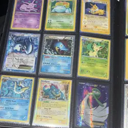 Pokemon TCG Team Rocket 1st Edition Foil 3-Card Lot in Binder, English - Image 2