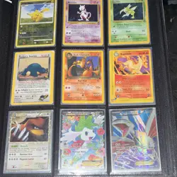 Pokemon TCG Team Rocket 1st Edition Foil 3-Card Lot in Binder, English - Image 3