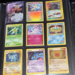 Pokemon TCG Team Rocket 1st Edition Foil 3-Card Lot in Binder, English - Image 5