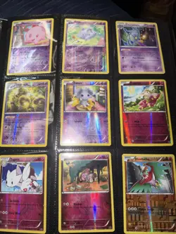 Pokemon Card Binder Lot Holo Reverse Holo Promos XY Vintage 132 Cards LP/NM 636996769739 - Image 5