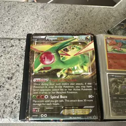 Pokemon TCG Binder Lot Promo/EX/Mega Holo incl Flygon EX XY61 (2015) - Image 1