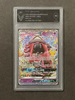 POKEMON TAPU LELE GX 60 CELEBRATIONS CLASSIC COLLECTION 2021 TCG 10 PSA 10 - Image 2