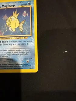 Pokemon Shining Magikarp 66/64 Neo Revelation Holo Secret Rare English LP - Image 4