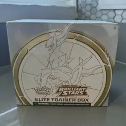 Pokemon TCG Brilliant Stars Elite Trainer Box Arceus English 2022 (1 Box) - Image 1