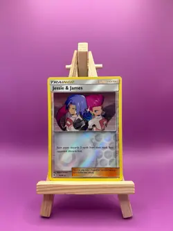 Pokemon TCG Hidden Fates Jesse & James Reverse Holo Card 58/68 2019 - Image 1
