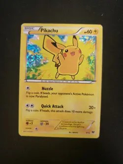 Pikachu 5/12 2013 McDonald's Collection Pokemon Card TCG Promo Holo Exclusive HP - Image 1