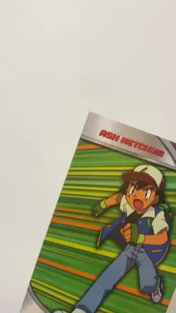 2000 Topps Pokemon TV Animation Series 2 #HV1 Ash Ketchum Card NON HOLO - Image 2