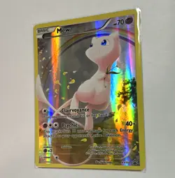Pokemon TCG Mew XY110 XY Promo Holo English 2016 Basic Psychic 70 HP - Image 1