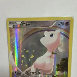 Pokemon TCG Mew XY110 XY Promo Holo English 2016 Basic Psychic 70 HP - Image 2