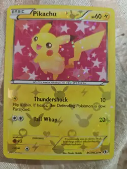 Pikachu Pokemon Card 2013 Rc7/rc25 - Image 1