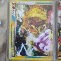 Pokemon TCG Entei & Raikou LEGEND 90/95 Unleashed 2010 Ultra Rare Holo - Image 1