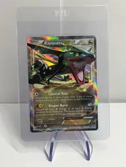 Pokemon TCG Rayquaza EX Dragons Exalted Holo English 85/124 Ultra Rare 170 HP - Image 1