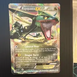 Pokemon TCG Rayquaza EX Dragons Exalted Holo English 85/124 Ultra Rare 170 HP - Image 3