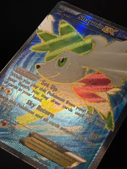 Shaymin EX 106/108 XY Roaring Skies Ultra Rare Holo Pokemon Card LP - Image 5