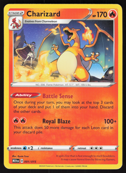 Pokemon TCG - McDonald's Collection 2024 - Charizard 001/015 - P - Image 1