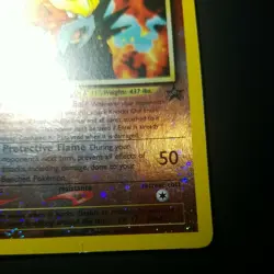 Entei - Black Star Promo - #34- HOLO WITH SWIRL- LP Pokemon card Vintage WOTC - Image 4