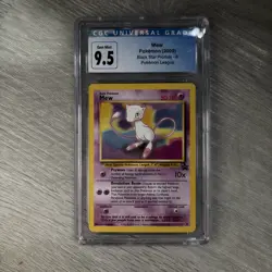 2000 POKEMON #8 MEW "BLACK STAR PROMO" - CGC 9.5 GEM MINT - Image 1