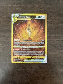Pokemon Arceus VSTAR Secret Rare Full Art Holo GG70/GG70 Crown Zenith GG EN - Image 1