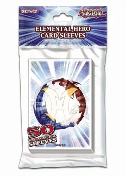 Yu-Gi-Oh! English Version Card Sleeves 2022 Elemental Hero [50 pieces] Elemental - Image 1