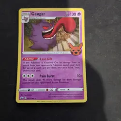 Gengar #57/91 Cosmos Holo Pokemon Card TCG Halloween Trick Or Trade 2024 #3 - Image 1