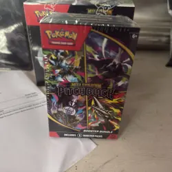 Pokemon Trading Card Game Mega Evolution Pitch Black Booster Bundle - 6 Packs - Image 1