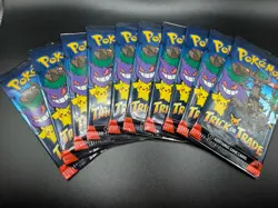 Pokemon TCG Trick or Trade (2024) — 10 Mini Pack Lot - Image 1