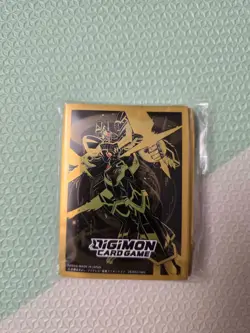 Digimon Official Card Sleeves ver. Alphamon - Bandai Card Games Fest Exclusive - Image 1