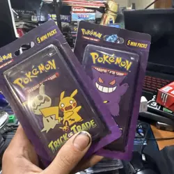 X2 Pokemon TCG-Trick Or Trade-5 Mini Booster Blister Packs Brand New Sealed - Image 1