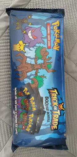 2024 Pokemon Trick or Trade Booster Bundle 80 Mini Packs each Factory Sealed - Image 1