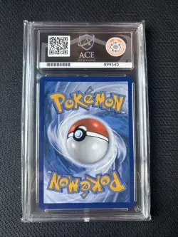 Pokemon Gengar Card Trick or Trade Holo PAF057/091 ACE 10 Graded - Image 2