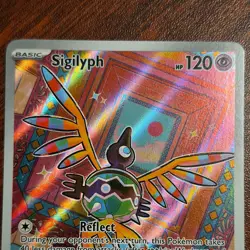 Sigilyph - 121/086 #121/86 (Full Art Holo) (NM) SV: White Flare WHT NM Condition - Image 5