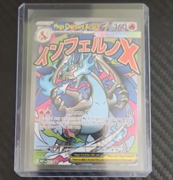 Pokemon TCG Mega Evolution Mega Charizard X EX Promo 023 - Image 1