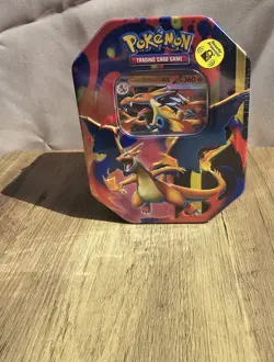 Pokemon TCG: Mega Charizard Y X Ex Tin Booster Packs Promo Card - Image 1