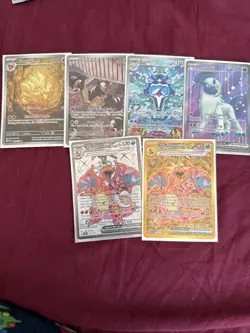 Pokemon TCG Obsidian Flames Card Set 6 EX Illustration Rare Full Art - Image 1