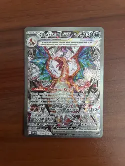 Charizard EX 223/197 Obsidian Flames SIR Pokemon Card - NM/Mint! - Image 1