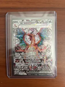 Charizard EX 223/197 Obsidian Flames SIR Pokemon Card - NM/Mint! - Image 3