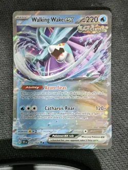 WALKING WAKE EX - 050/162 - TEMPORAL FORCES - DOUBLE RARE - POKEMON CARD - Image 1