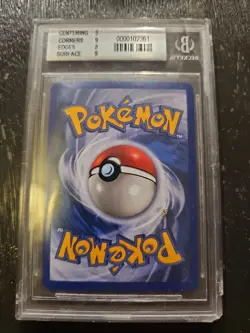 Pokemon 1999 Fossil 1st Edition Dragonite Holo #4 Wizards Beckett 8.5 Graded - Image 2