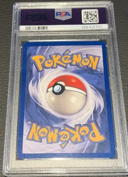 Vintage Pokemon TCG Aerodactyl 1/62 Fossil Holo Rare English PSA 8 1999 - Image 2