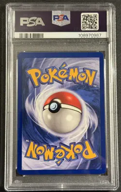 1999 Pokemon TCG Fossil #7 Hitmonlee 1st Edition Holo PSA 9 - Image 2