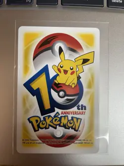 Ho-Oh - 2006 JPN Pokemon Center 10th Anniversary Playing Card - Image 2