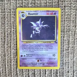 Pokemon TCG Fossil Haunter 6/62 Holo Rare 1999 English 50 HP Stage 1 - Image 1