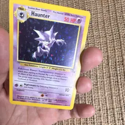 Pokemon TCG Fossil Haunter 6/62 Holo Rare 1999 English 50 HP Stage 1 - Image 3