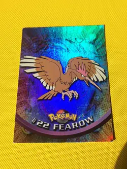 Topps Pokemon TV Animation Edition #22 Fearow Hologram 1999 English - Image 2