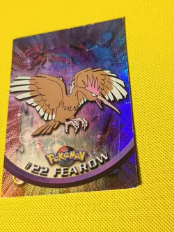 Topps Pokemon TV Animation Edition #22 Fearow Hologram 1999 English - Image 3